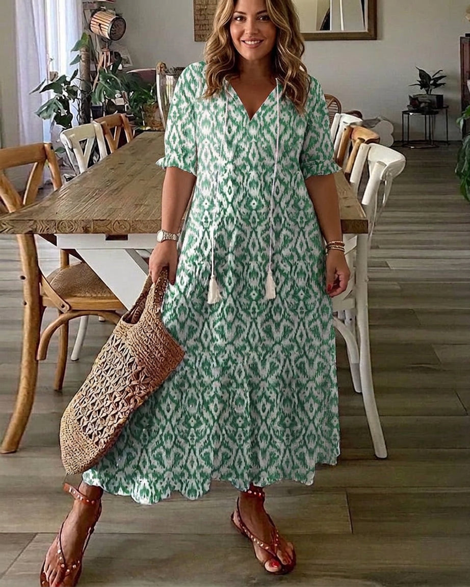 Rosalind | Boho Tummy Coverage Dress