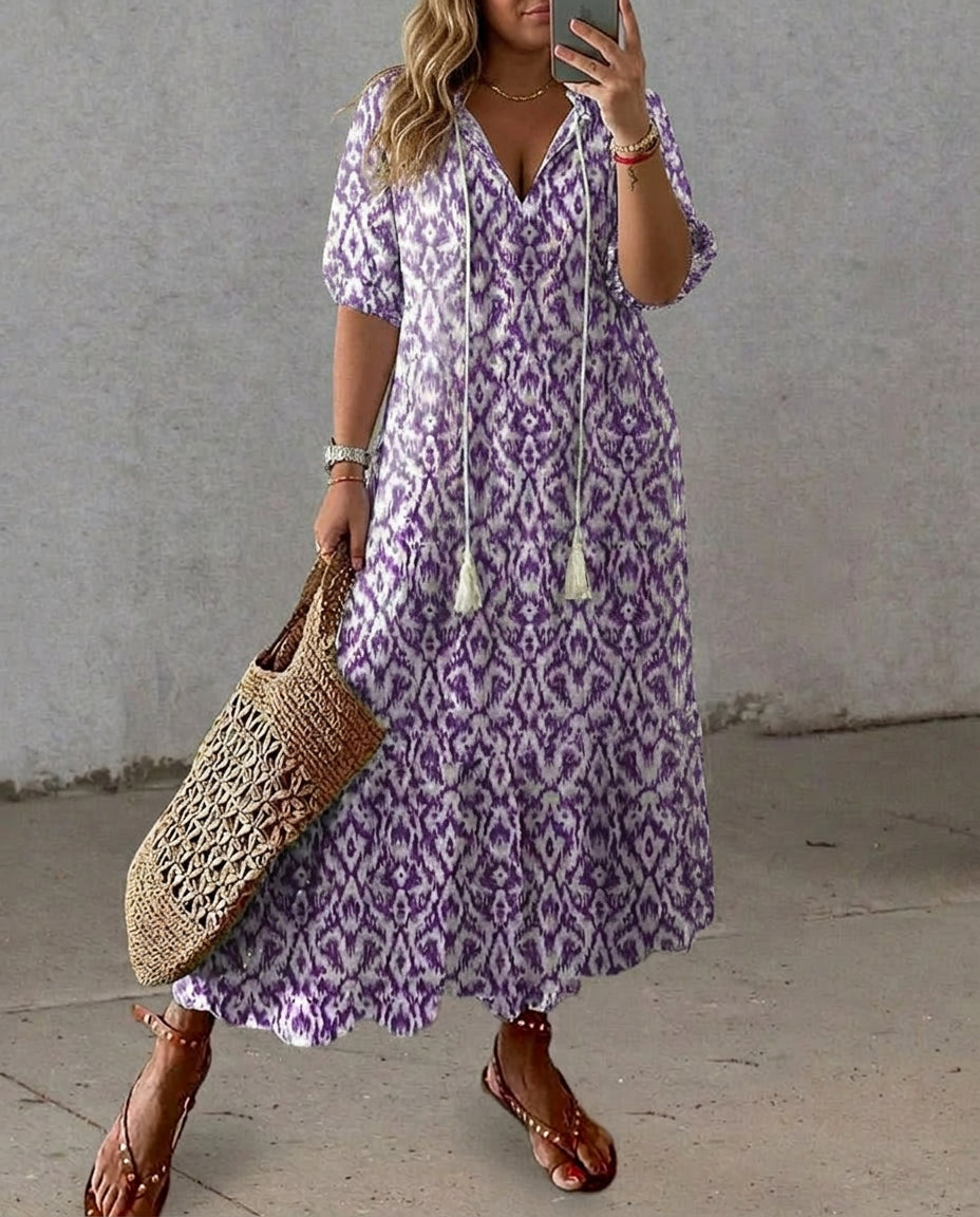 Rosalind | Boho Tummy Coverage Dress