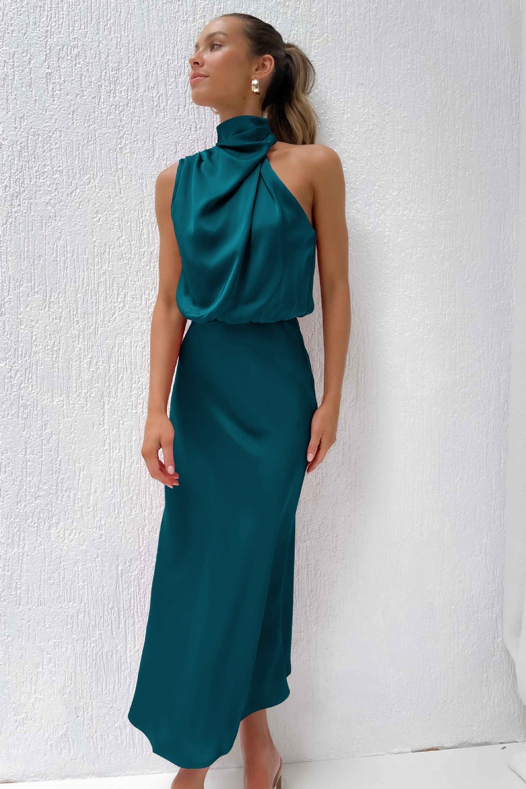 Sylvia | Draped Dress