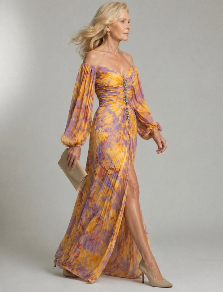 Kathleen | Elegant Dress with V-Neck