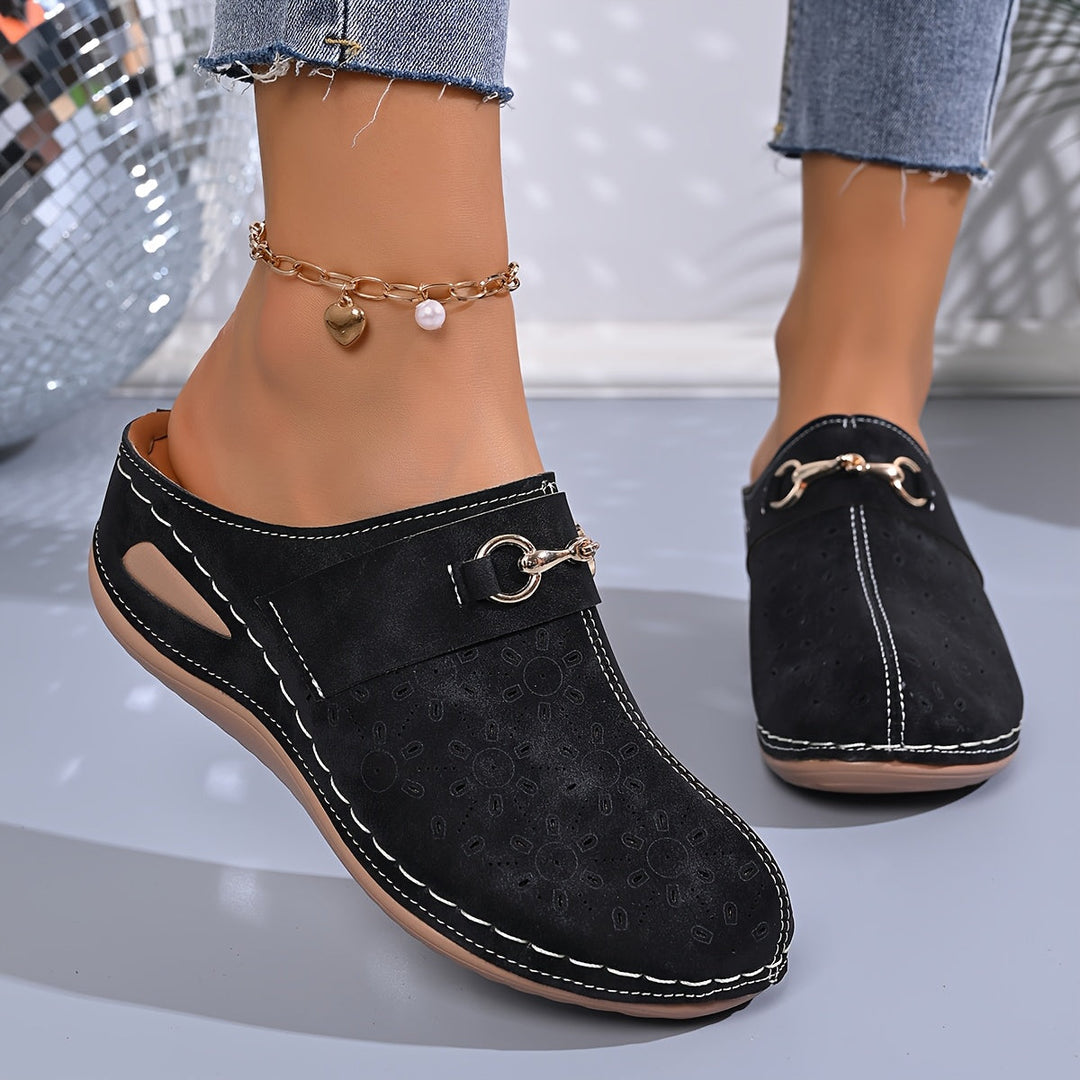 Sienna | Platform Mule Wedges
