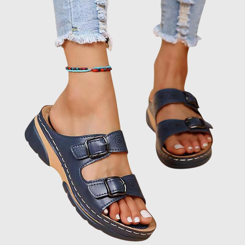 Diora | Supportive Leather Sandals