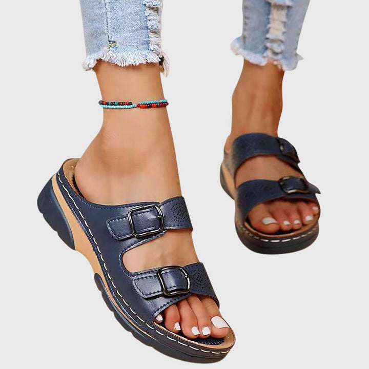 Diora | Supportive Leather Sandals