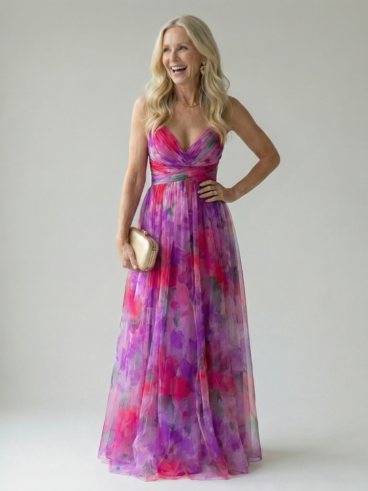 Claire | Soft Wrap Maxi Dress
