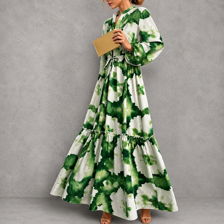 Seraphine | Botanical Print Maxi Dress