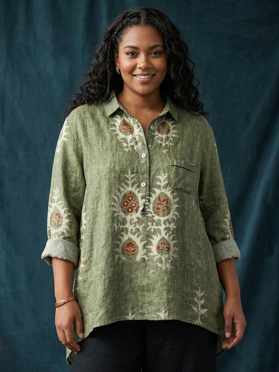 Bria | Floral Blouse