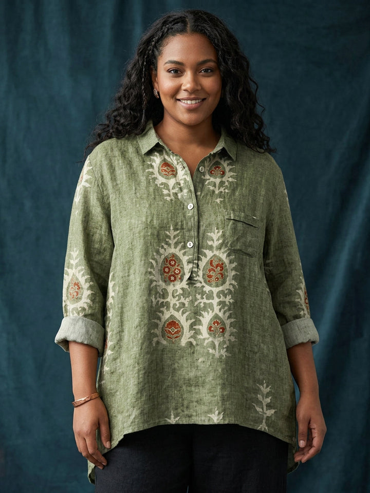 Bria | Floral Blouse