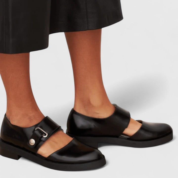 Supportive Mary Jane Shoes Real Leather