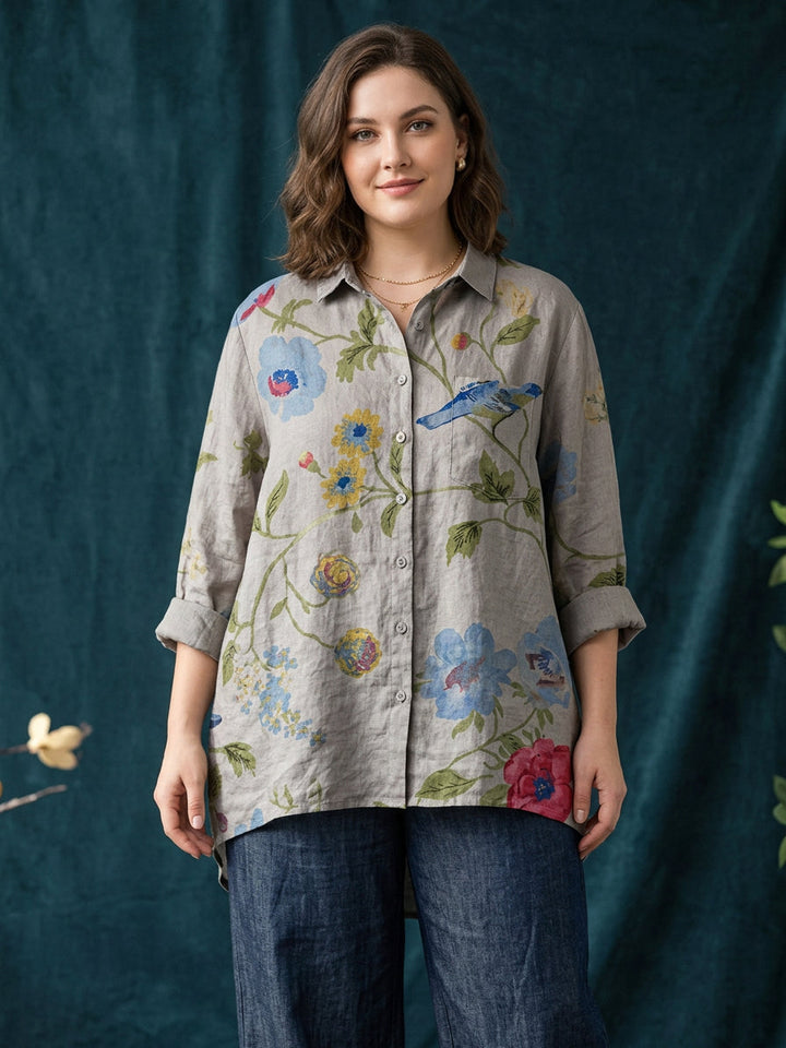 Bria | Floral Blouse