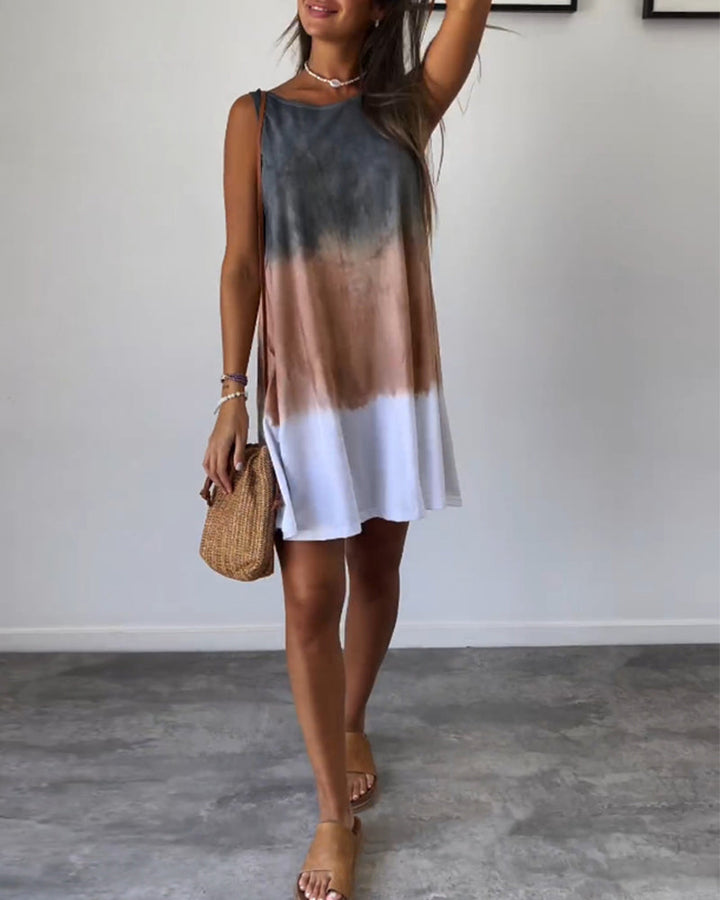 Vionette | Casual Gradient Dress