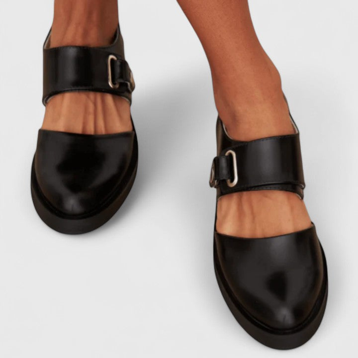 Supportive Mary Jane Shoes Real Leather