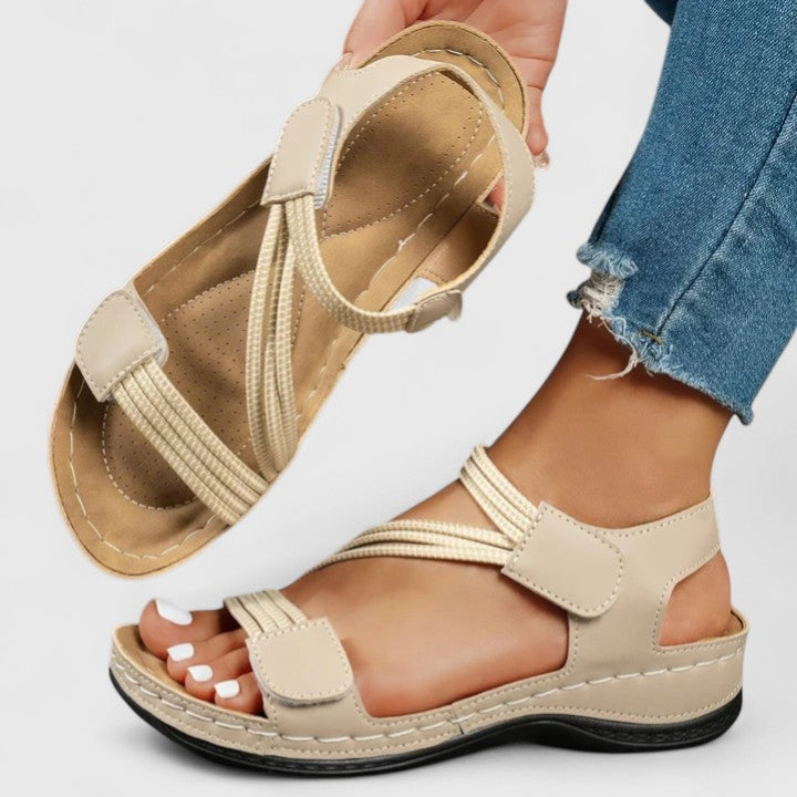 Sheena | Braided Comfort Strap Sandals
