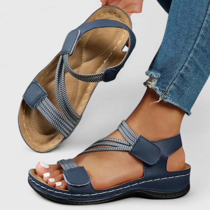 Sheena | Braided Comfort Strap Sandals