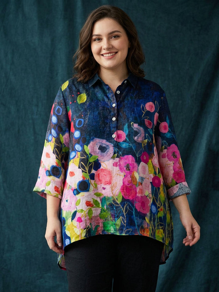 Bria | Floral Blouse