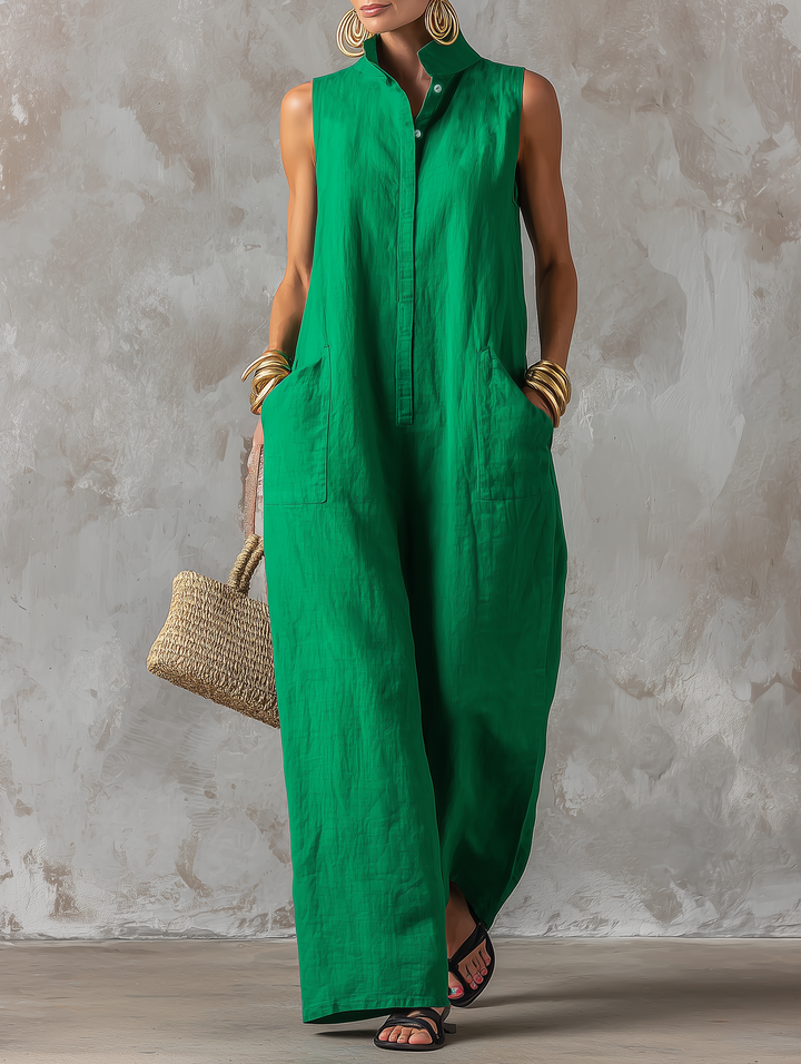 Claire | Minimalist Loose-Fit Blend Jumpsuit