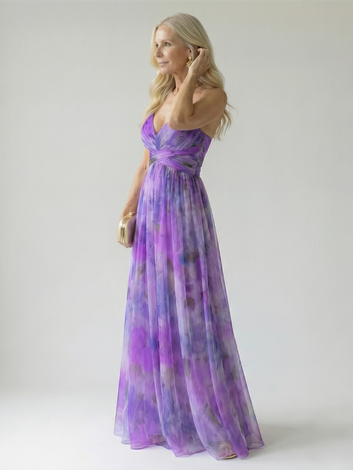Claire | Soft Wrap Maxi Dress