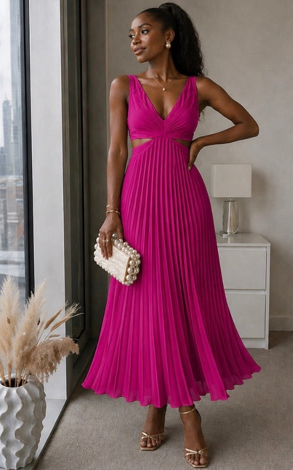Ruby | Radiant Twist Dress
