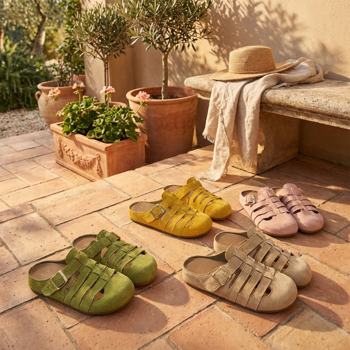 Natty | Comfort Slip-On Mule Sandals