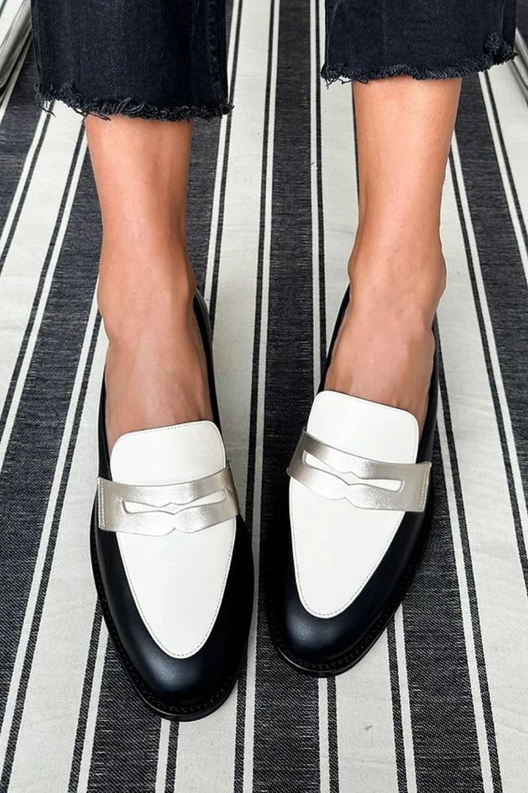 Audrey | Monochrome Loafers