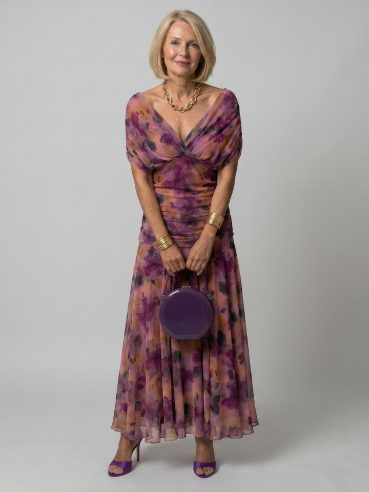 Vivian | Flow Midi Dress