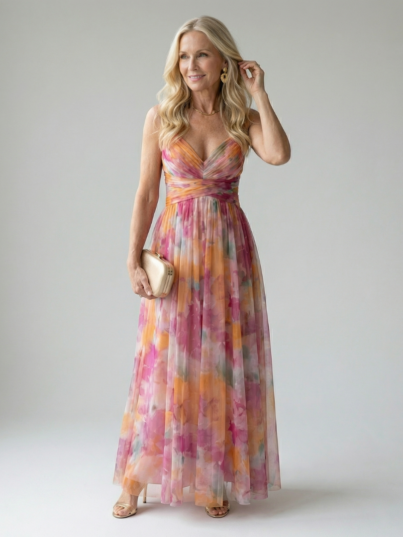 Claire | Soft Wrap Maxi Dress