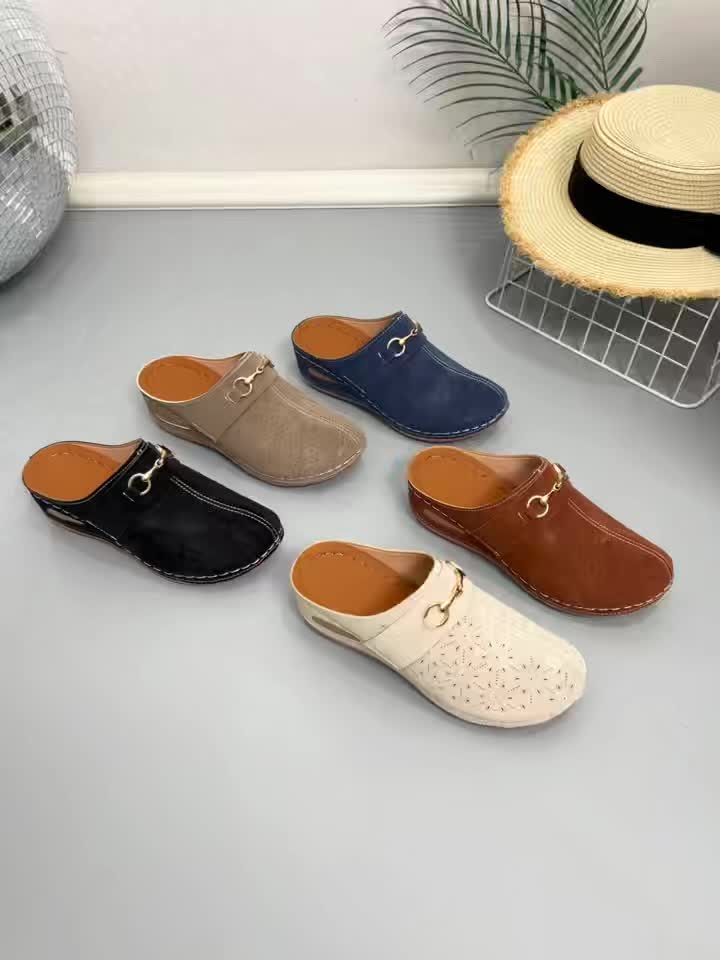 Sienna | Platform Mule Wedges