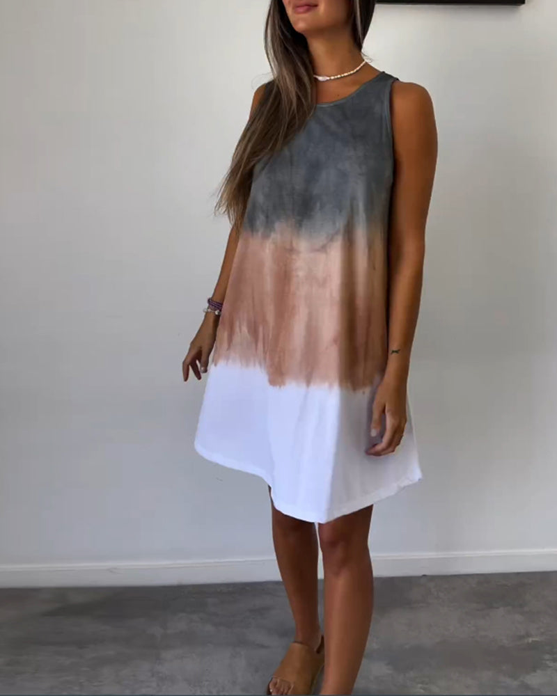 Vionette | Casual Gradient Dress