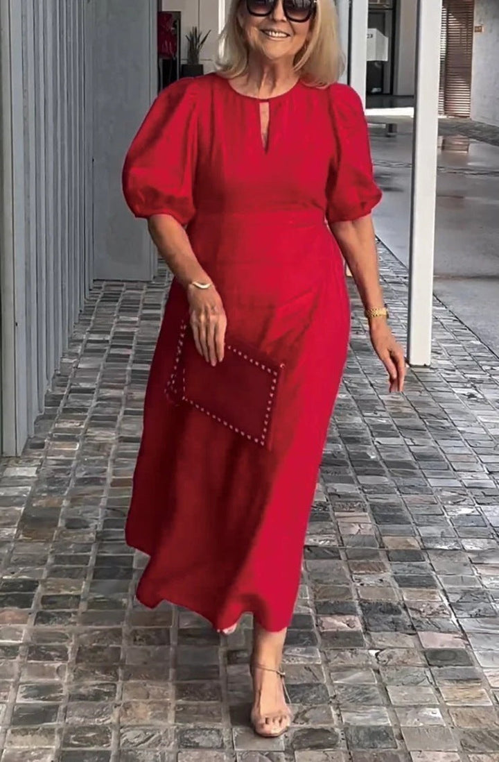 Juliana | Elegant Puff-Sleeve Dress