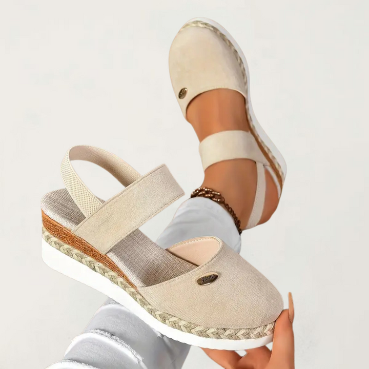 Felice | Casual Platform Slingback Sandals