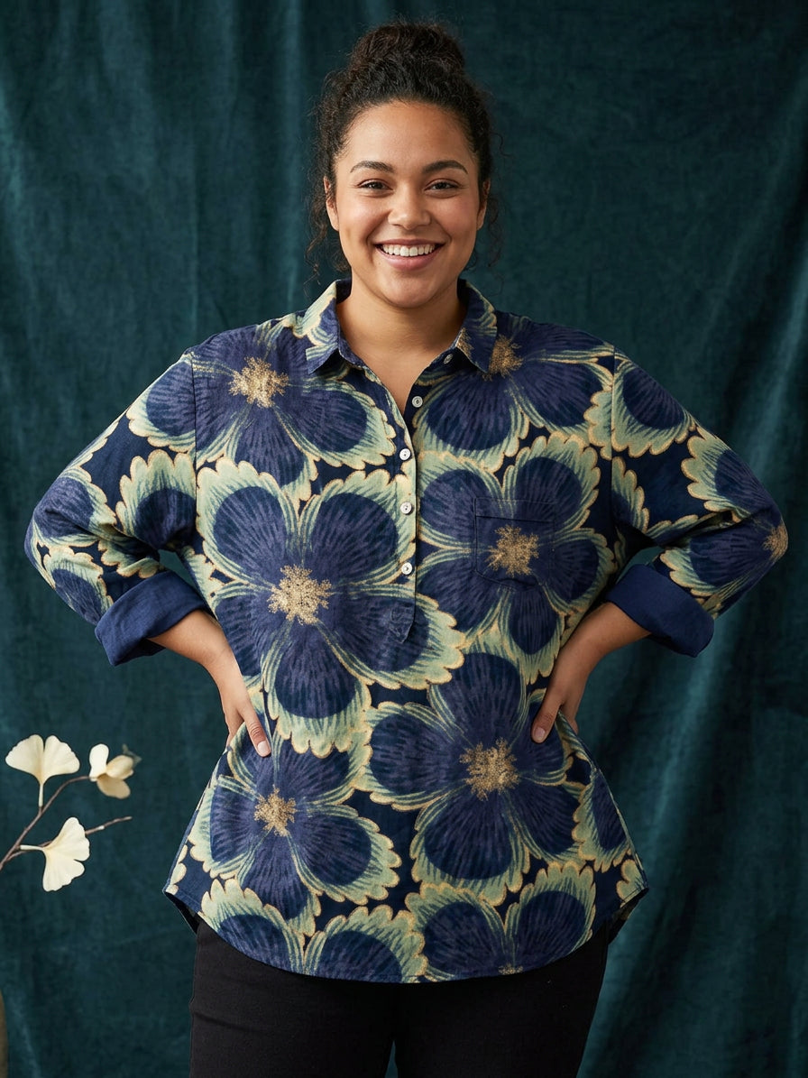 Bria | Floral Blouse