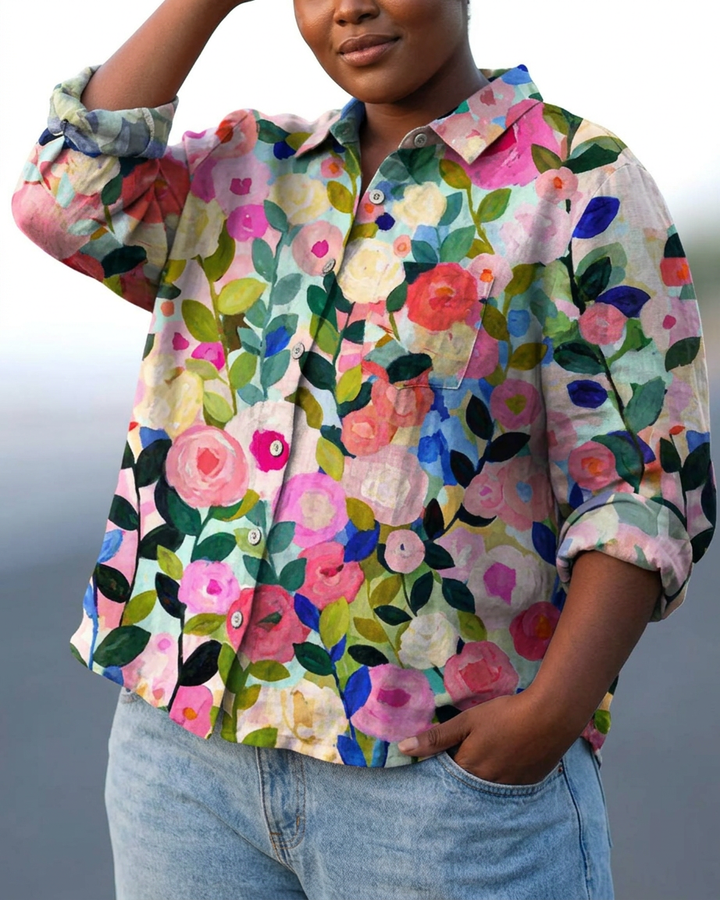 Bria | Floral Blouse