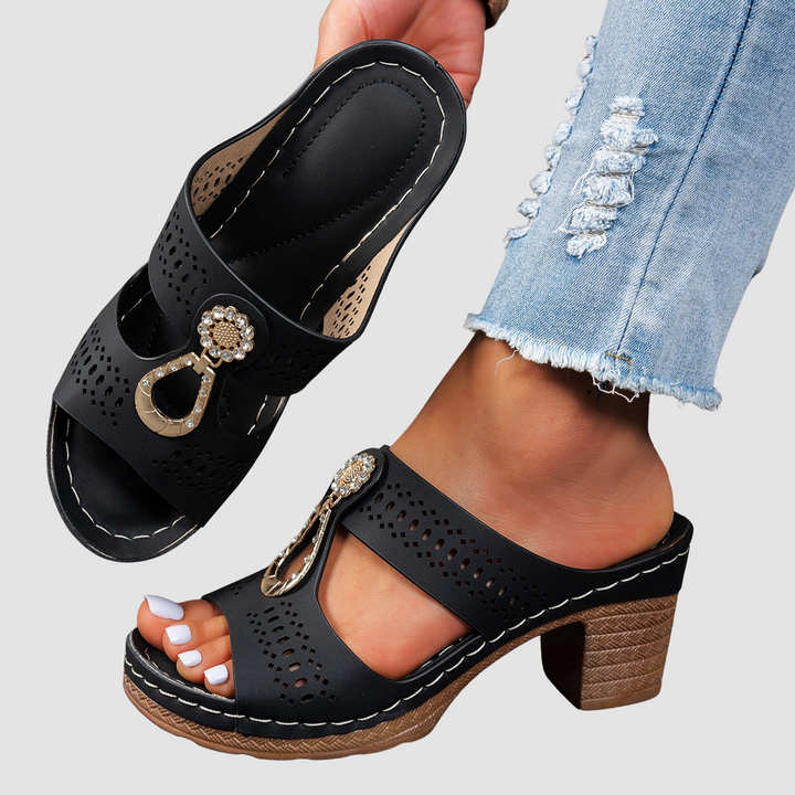 Linda | High Heel Supportive Comfort Sandals