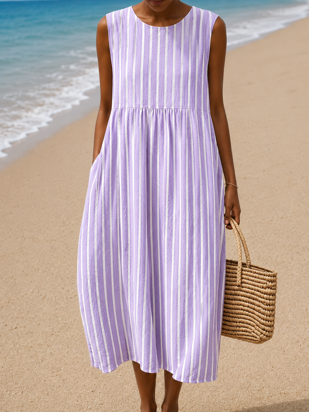 Cynthia | Casual Sleeveless Dress