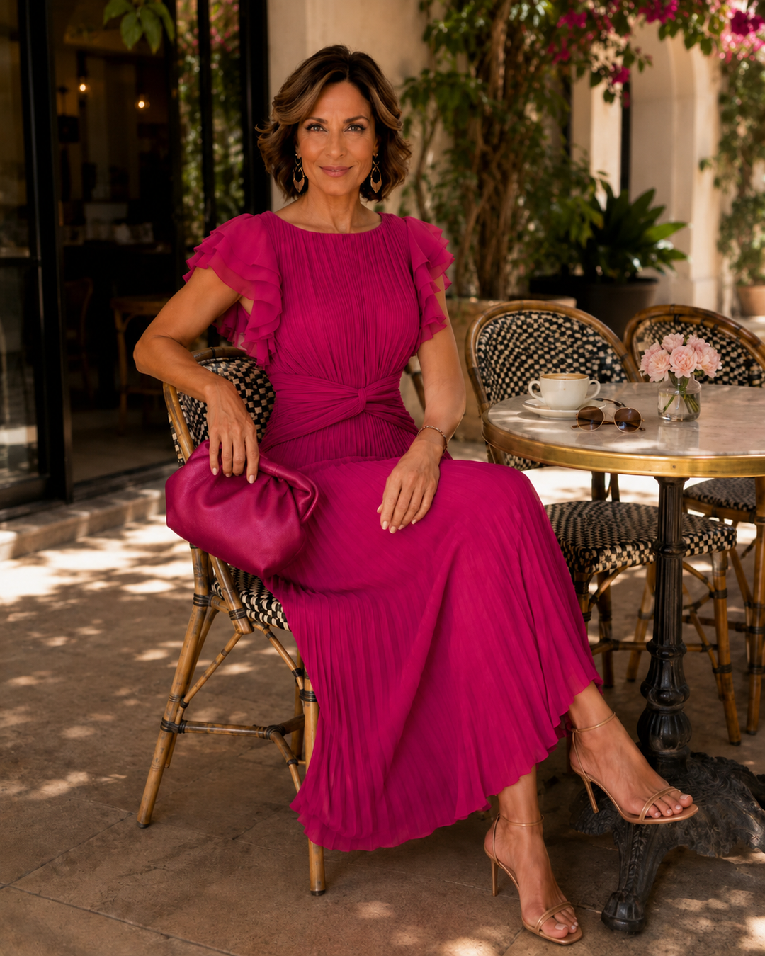 Fernanda | Classic Pleated Dress