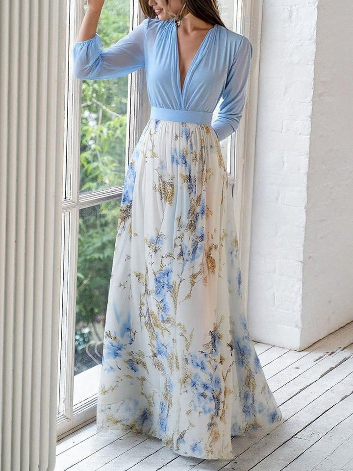 Camille | Dazzling Floral Maxi