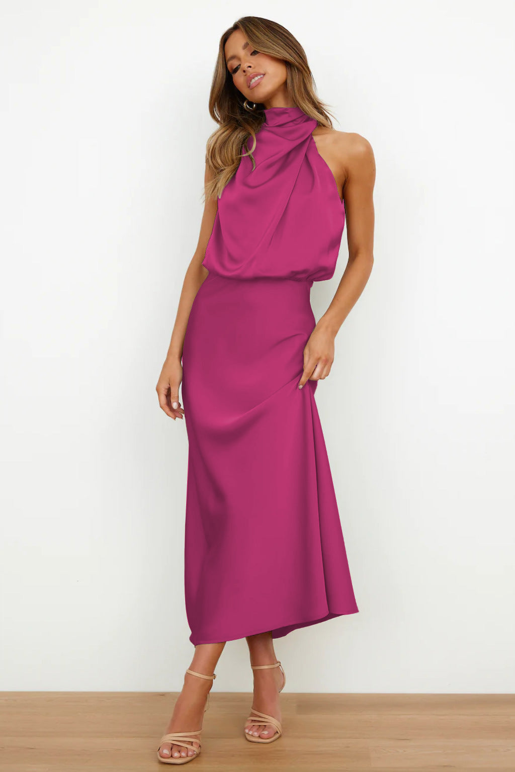 Sylvia | Draped Dress