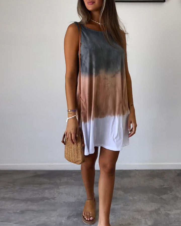 Vionette | Casual Gradient Dress