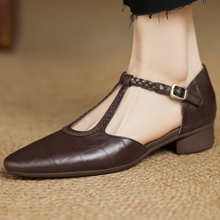 Real Leather Mary Janes
