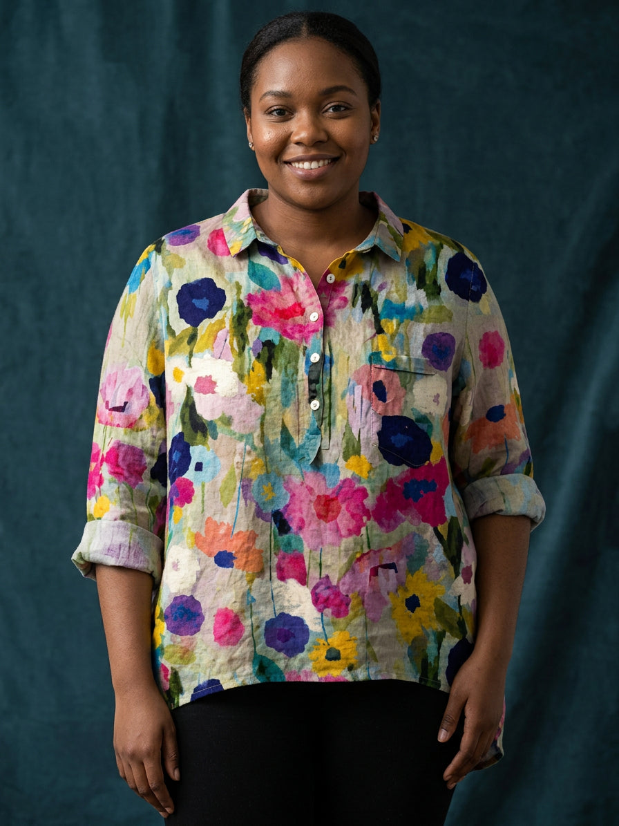 Bria | Floral Blouse