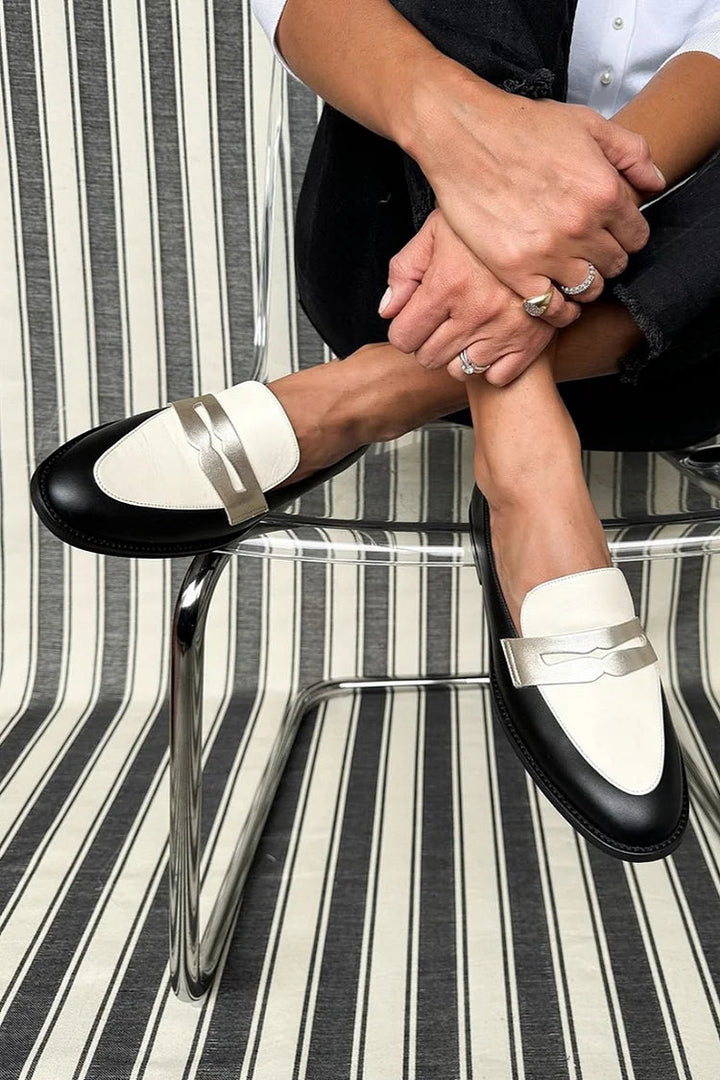 Audrey | Monochrome Loafers