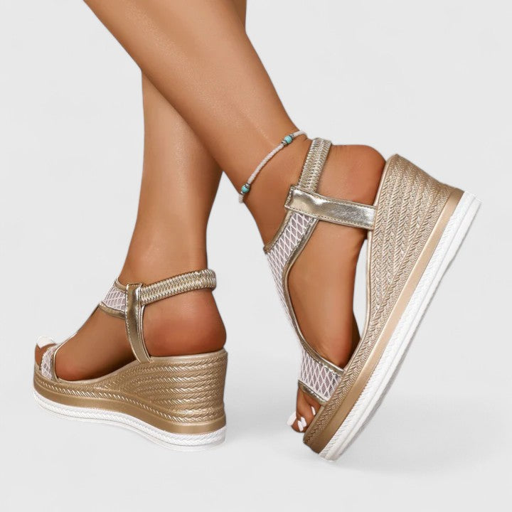 Jessica | Supportive Wedge Sandals