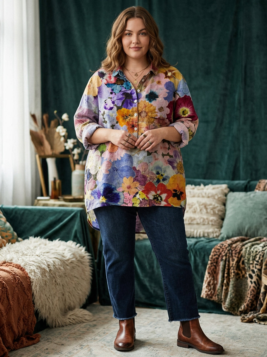 Bria | Floral Blouse