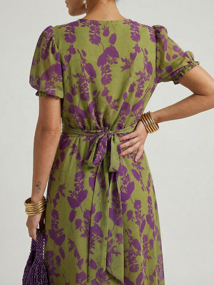 Rose | Relaxed Floral Midi Dress