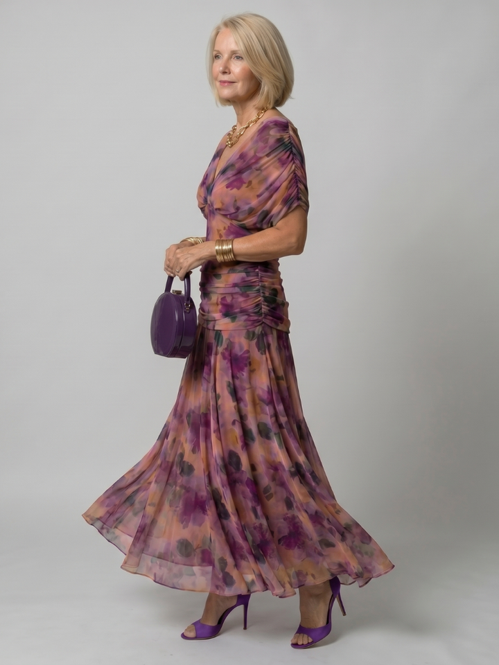 Vivian | Flow Midi Dress