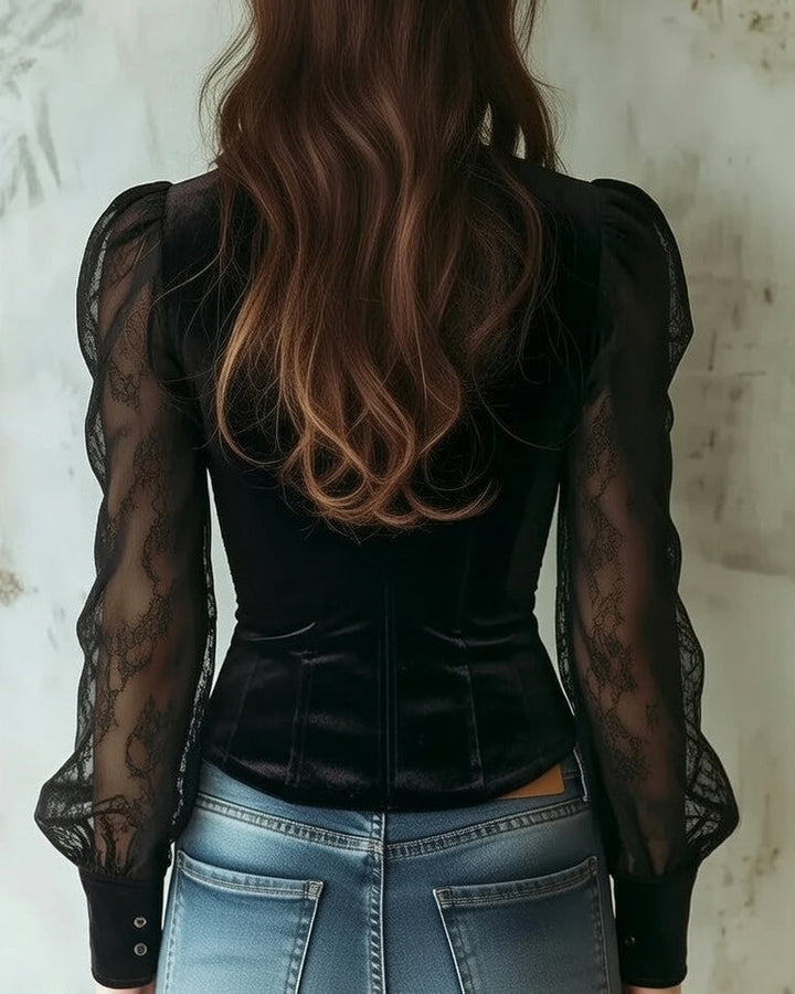 Mira Midnight Blouse