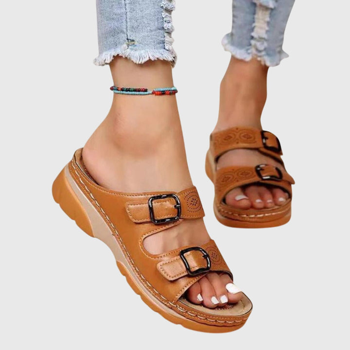 Diora | Supportive Leather Sandals