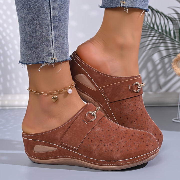 Sienna | Platform Mule Wedges