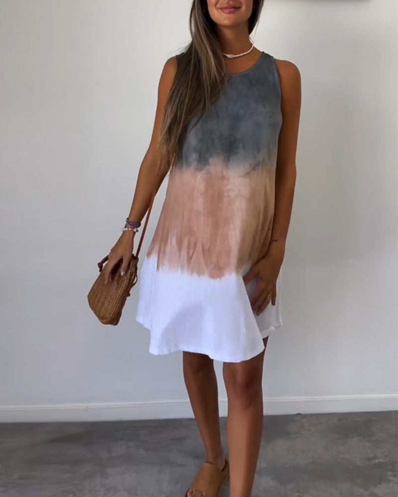 Vionette | Casual Gradient Dress