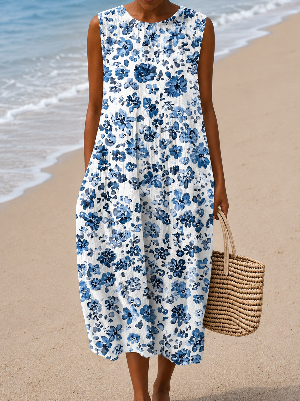 Mary | Casual Sleeveless Dress