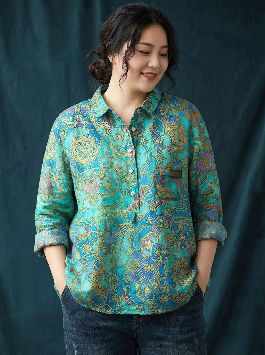 Bria | Floral Blouse